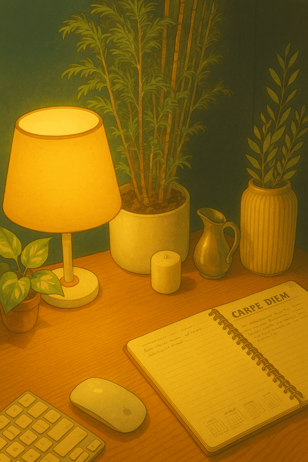 The desk of an SEO expert in Coeur D'Alene, Idaho